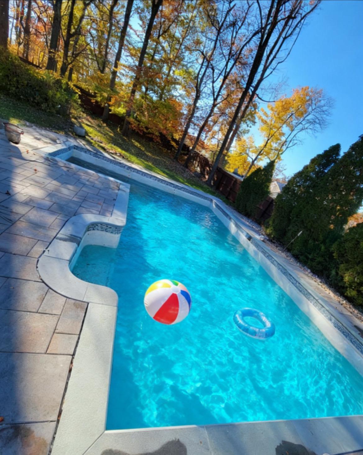 Crystal Clear Pool After Professional Cleaning NJ